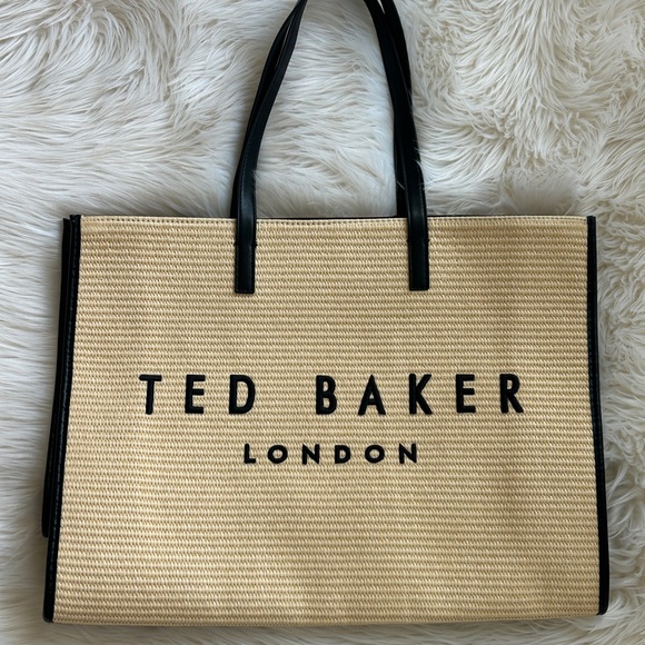 New! Ted Baker London Tan and Black Bag - Picture 5 of 10
